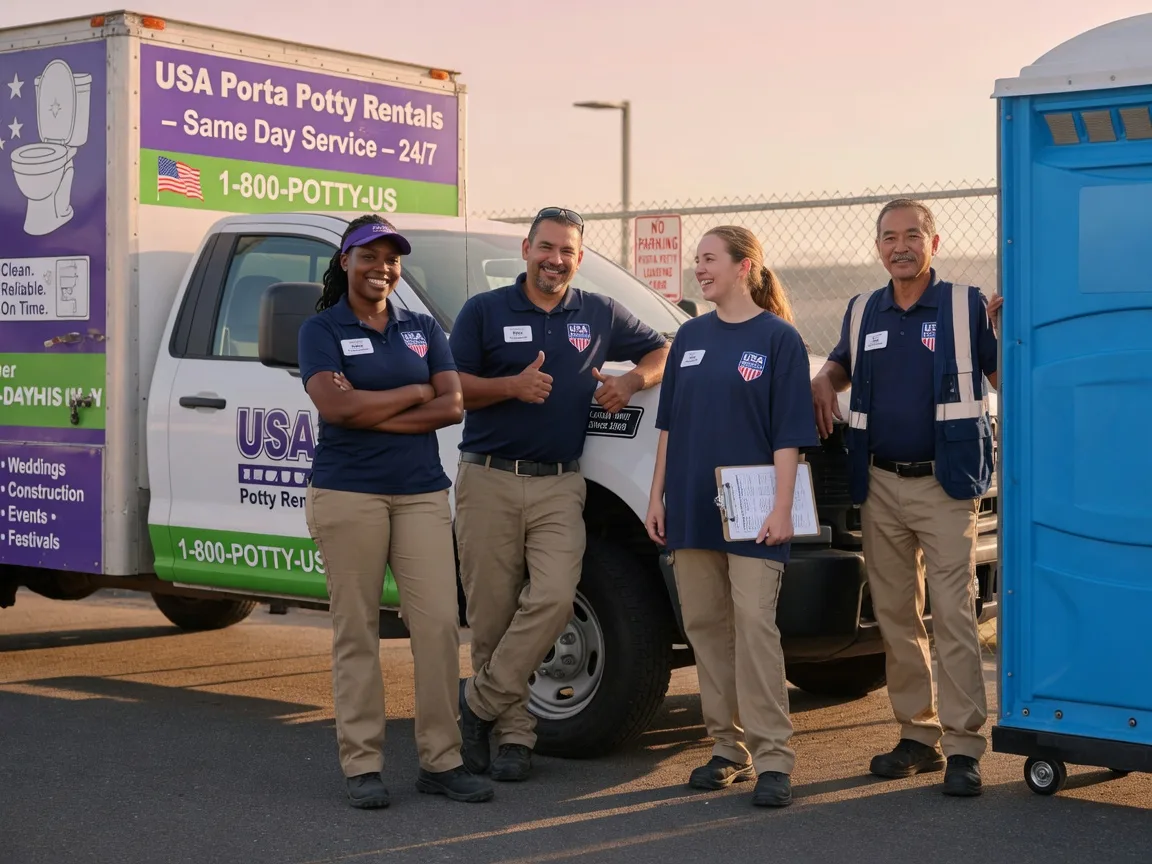 Porta Potty Rental company in Sabina, OH