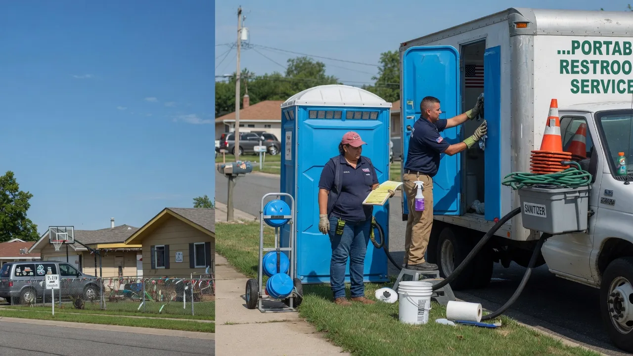 Portable Toilet Rental in Sabina, OH near me